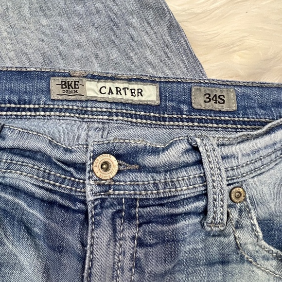 👖|•BKE•| Carter Straight Leg Jeans Size 34 Short L29👖 - Picture 5 of 9